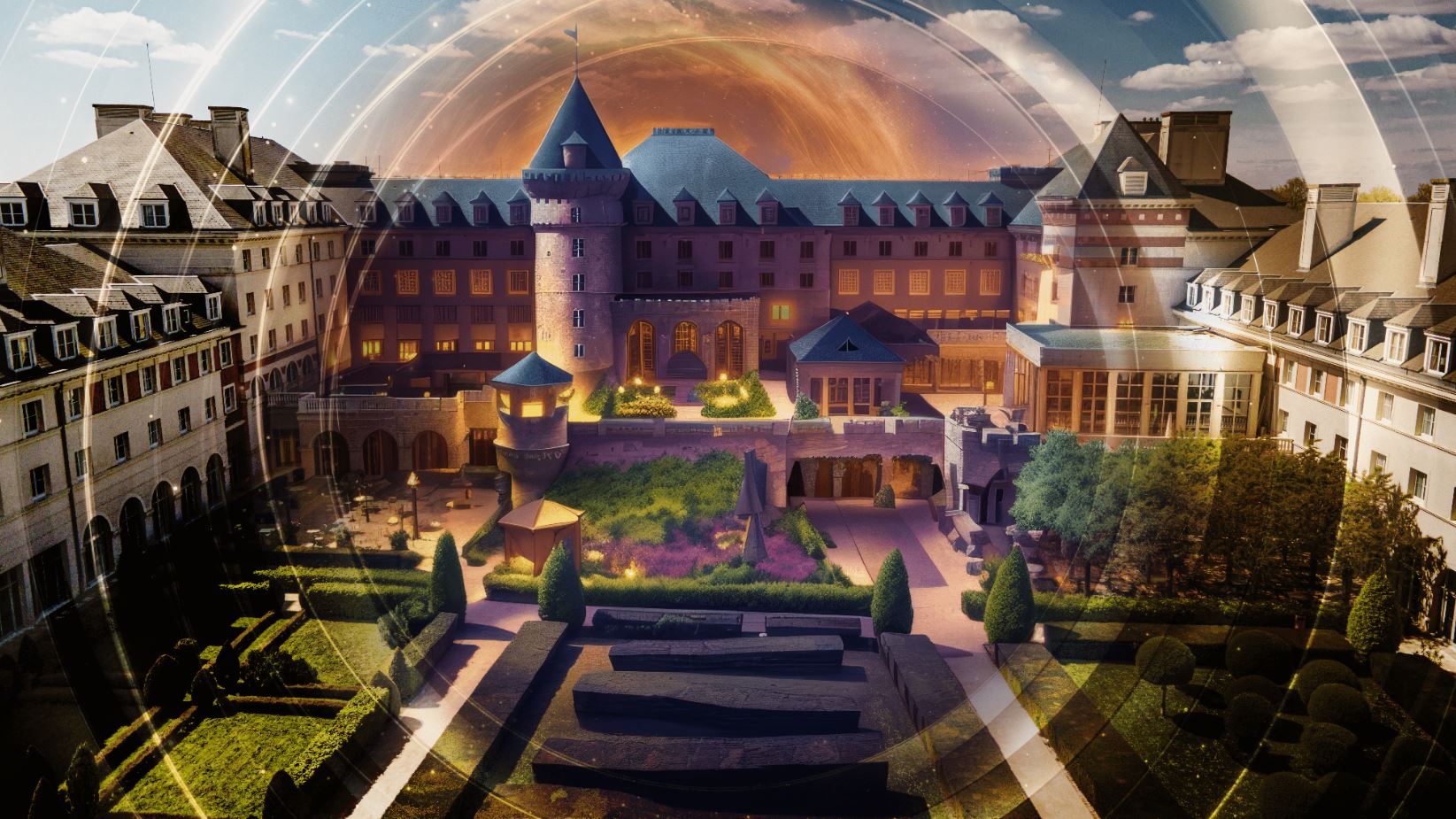 Christmas holiday in France Dream Castle Hotel